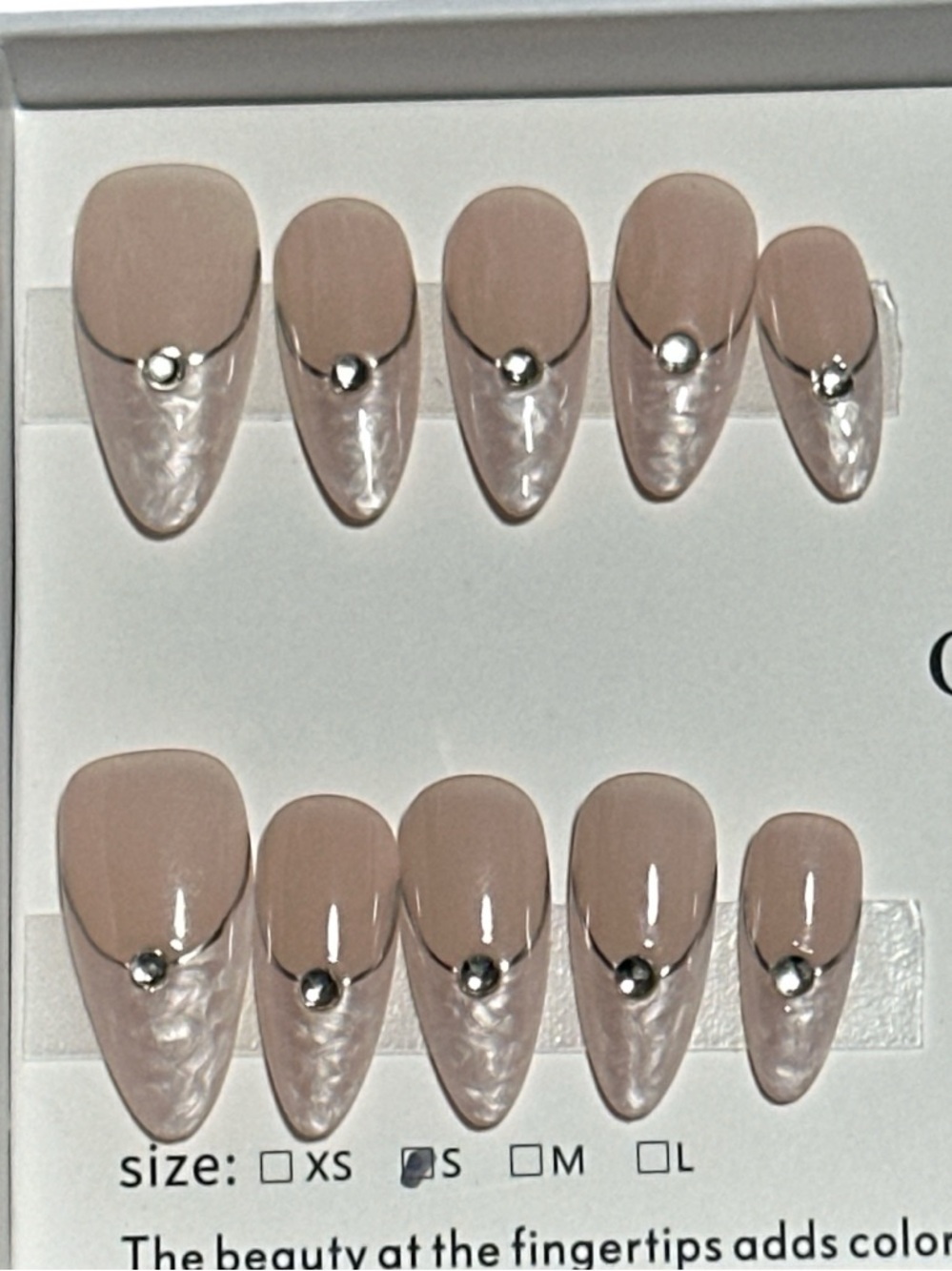 Designer Press-On Nails